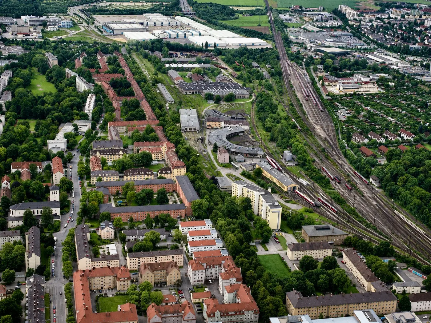 Das Herz des Stadtteils Hochfeld schlug schlägt im Bahnpark