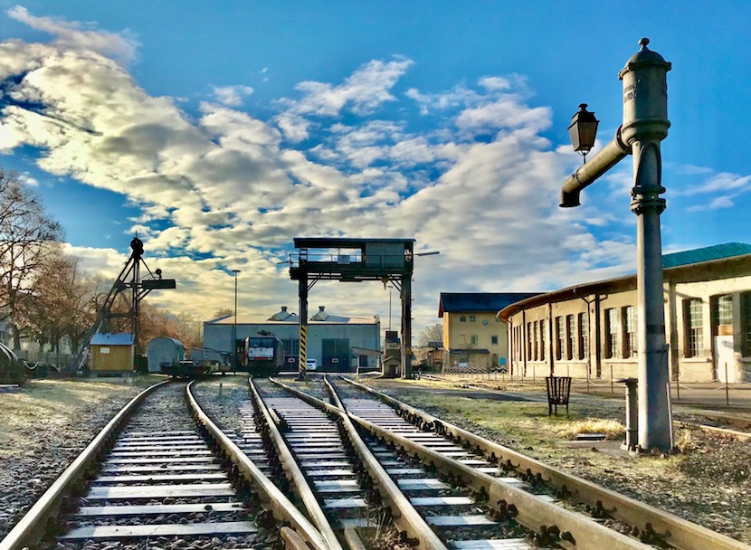 Rund 100 Jahre lang war Wasser das Lebenselixier für den Bahnpark.